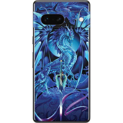 Ice Dragon by Ruth Thompson Pixel Skins
